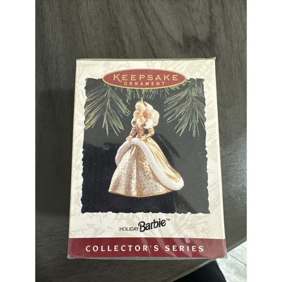 Hallmark Keepsake Christmas Holiday Ornament Barbie HOLIDAY BARBIE 1994 - Picture 1 of 6